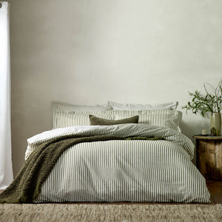 Hebden Single Duvet Cover Set Olive