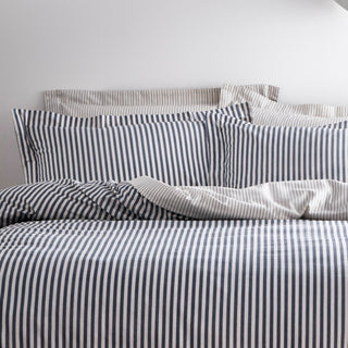 Hebden Superking Duvet Set Navy