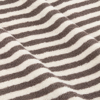 Hebden Stripe Chocolate Bath Towel