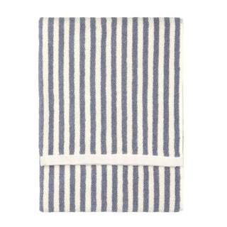 Hebden Stripe Hand Towel Denim Blue
