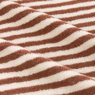 Hebden Striped Hand Towel Pecan/Natural