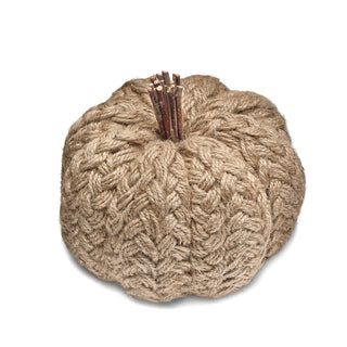 Brown Plait Pumpkin