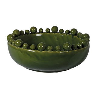 Green Bobble Edged Bowl