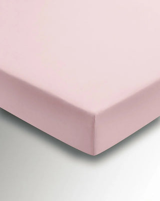 Plain Dye Blush Extra Deep Double Fitted Sheet