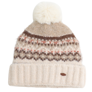 Fairisle Hat Cream