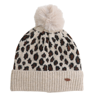 Leopard Hat Cream