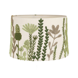 Harvest Lampshade Green Tapered Medium