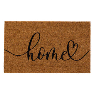 Home Script Coir Door Mat