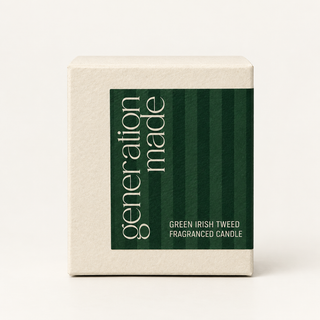 Generation Made Green Irish Tweed Candle
