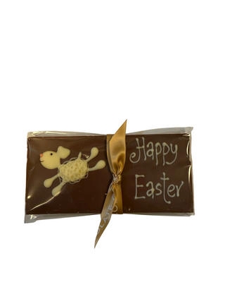 Happy Easter Sheep Chocolate Bar