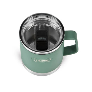 Icon Series Desk Mug 410ml Rock Cap Green