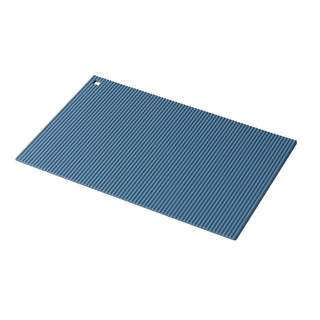 Petrol Blue Jumbo Rectangular Trivet Mat
