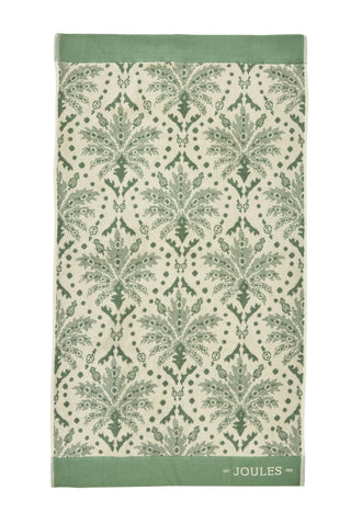 Palm Geo Hand Towel Green