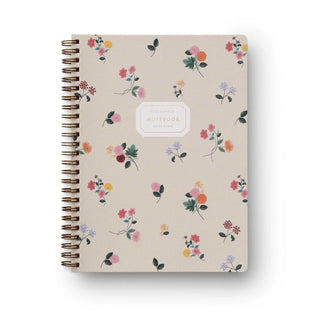 Ditsy Dahlia Spiral Notebook BE2