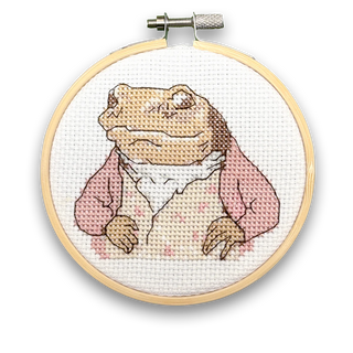 Beatrix Potter Jeremy Fisher Mini Cross Stitch Kit