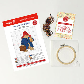 Paddington The Journey Begins Mini Cross Stitch Kit