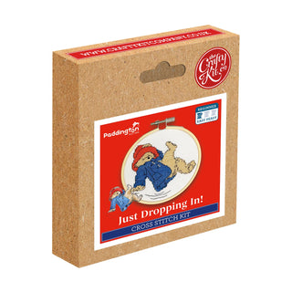 Paddington Just Dropping In! Mini Cross Stitch Kit