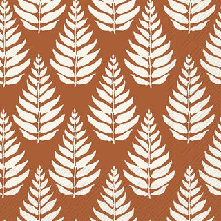 Autumn Trees Orange Lunch Napkins
