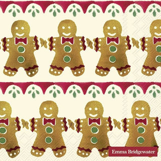 Gingerbread Cream Lunch Napkins
