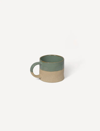 Bladon Half Glazed Mugs Set of 2 Rosemary