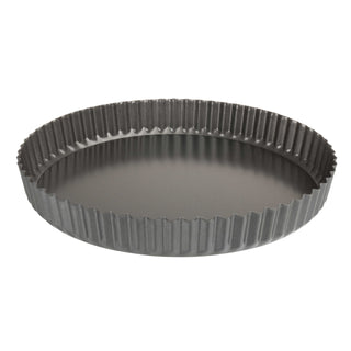 Luxe Loose Base Fluted Quiche Pan 25cm