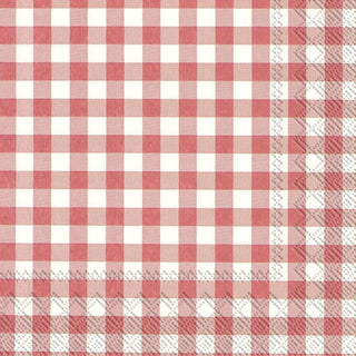Taverna Dark Red Lunch Napkins