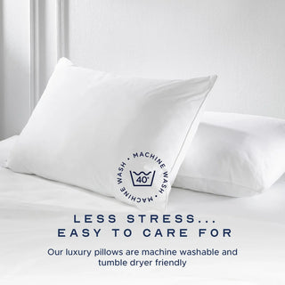 Hotel Luxurious Cotton Pillow Pair