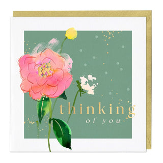 Camellia Thinking Of You Luxury Card