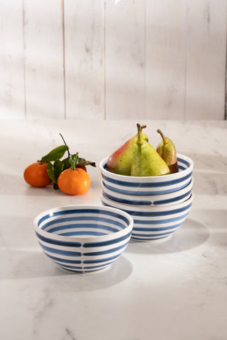 At Home Cereal Bowl Blue