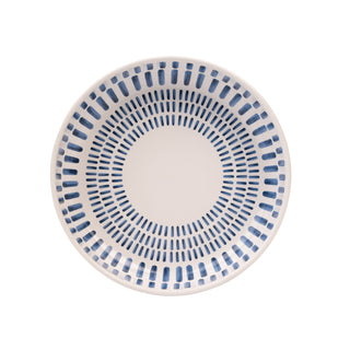 At Home Pasta Bowl Blue