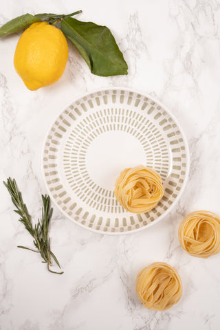 At Home Pasta Bowl Grey
