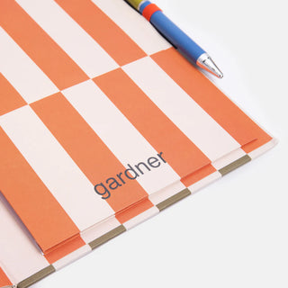 Block Stripe Casebound Notebook & Pen Set