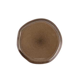 Travellers Rest Side Plate Brown