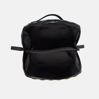 Retro Stripe Flat Lay Wash Bag