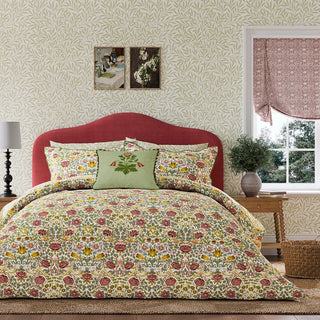 Rose Super King Duvet Cover Cover Set Bough's Green/Rose