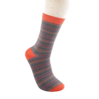 Thin Stripes Grey Socks
