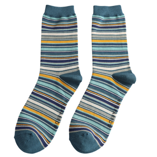 Stripes Denim Socks