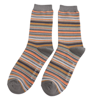 Stripes Grey Socks