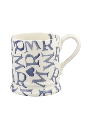 M.R Blue 1/2 Pint Mug