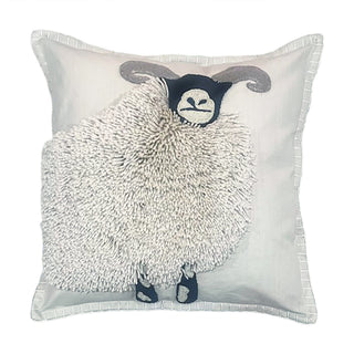 Mortimer Ram Tufted Cushion