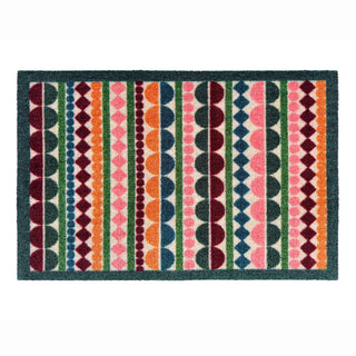 Indoor Pattern Carnival Stripe Door Mat