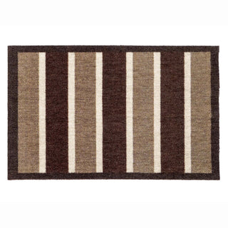 Chocolate Stripe Door Mat