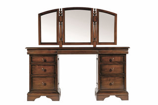 Normandie Bedroom Dressing Table With Mirror