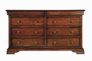 Normandie Bedroom 8 Drawer Wide Chest
