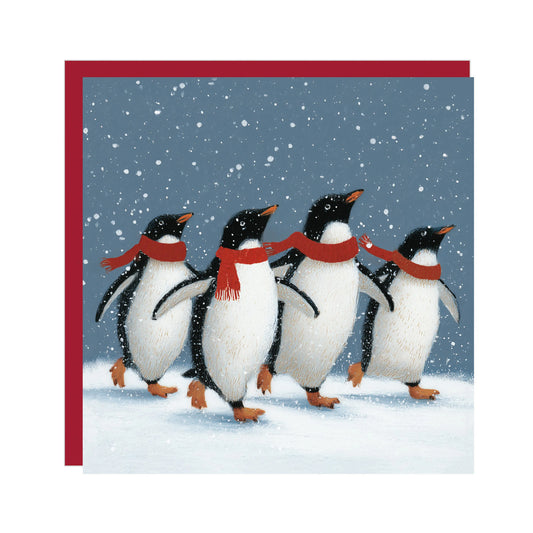 Happy Feet Christmas Cards Pk of 6