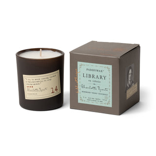 Library Candle Charlotte Bronte
