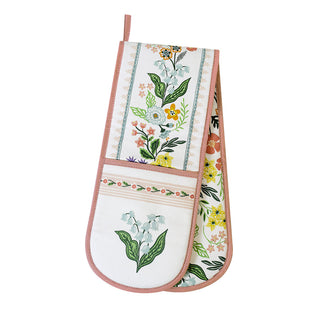Petals & Prose Double Oven Glove