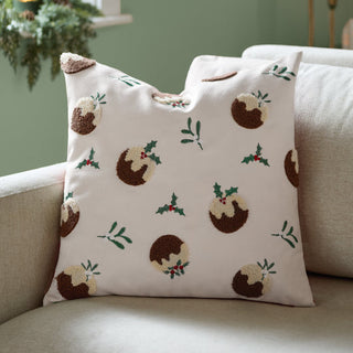 Puddings Tufted Velvet Cushion Multicolour