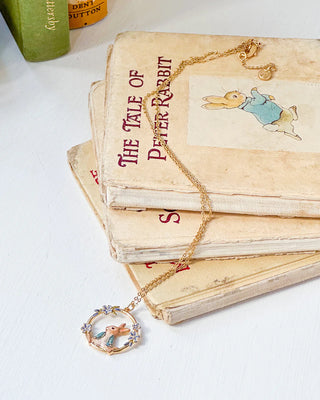 Fable England x Peter Rabbit Forget Me Not Necklace