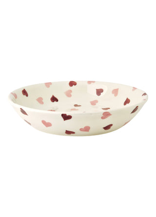 Pink Hearts Medium Pasta Bowl